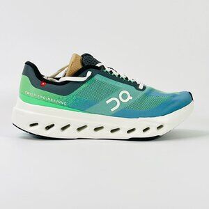 On Running Men's Shoes - Teal and White